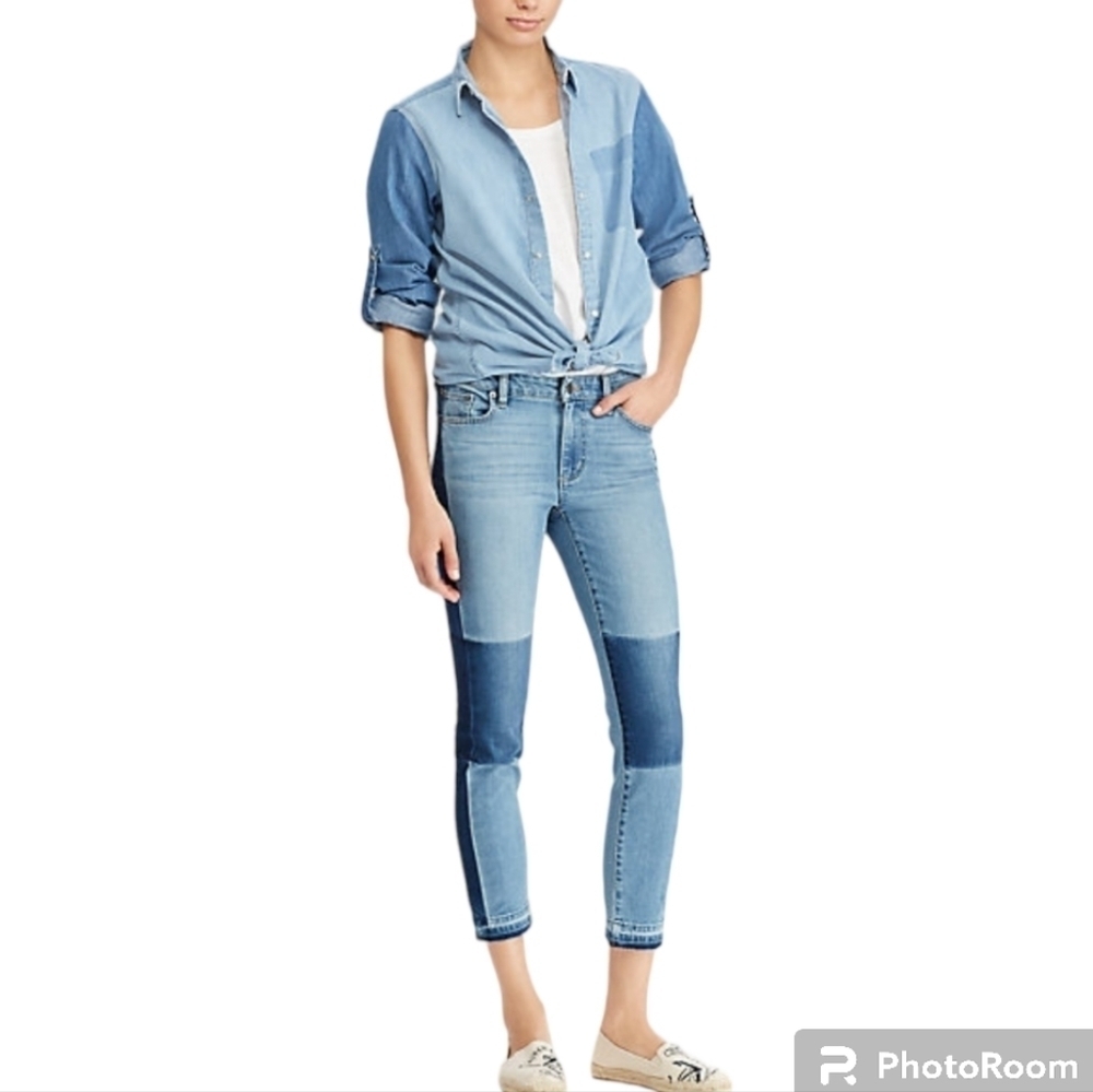Lauren Ralph Lauren Light Blue Button Down Shirt